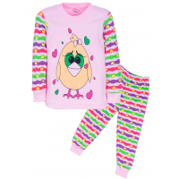 11-258239 "Funny bird" Пижама, 2-5 лет, розовый 11-258239 "Funny bird" Пижама, 2-5 лет, розовый